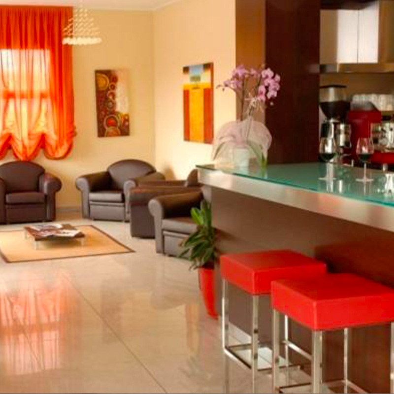 sala bar | Confidence Hotel Brescello