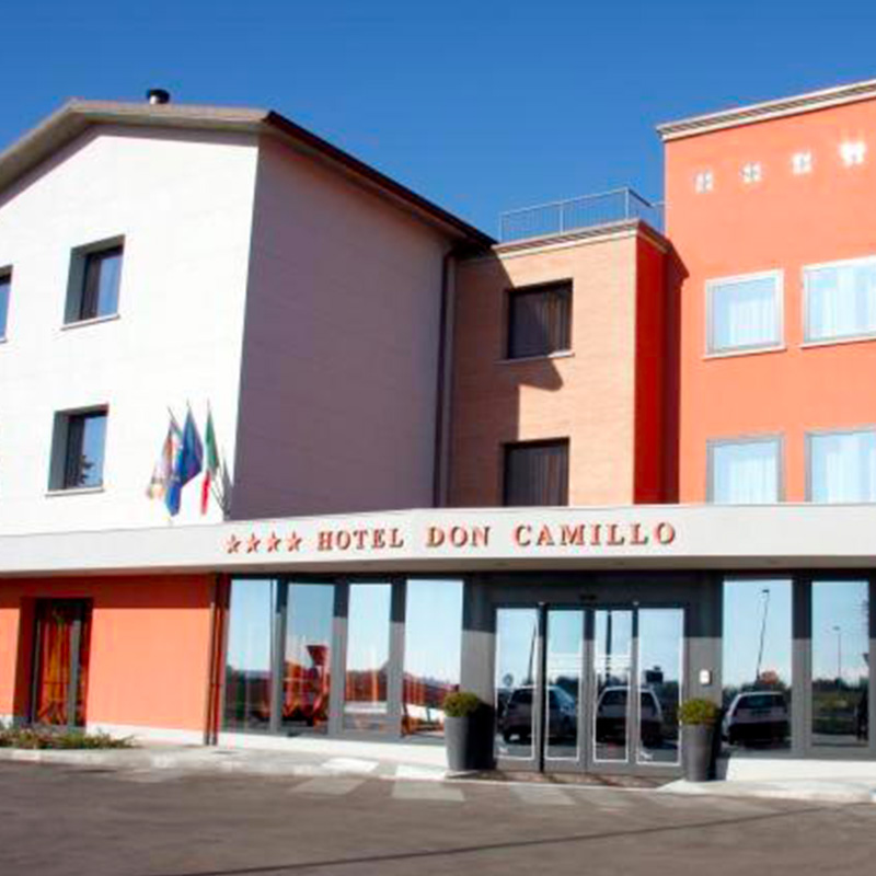 parcheggio | Confidence Hotel Brescello
